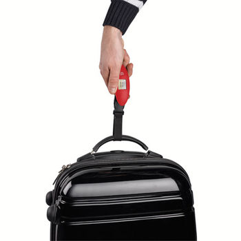 Pèse-bagage électronique rouge