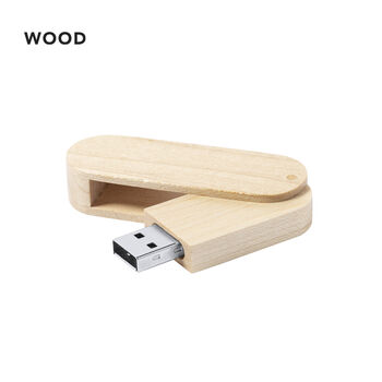 Clé USB Pliable 16 Go en bois