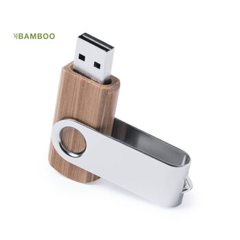 Clé USB Twister 16 Go en bambou