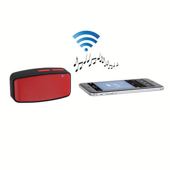 Haut-parleur compatible Bluetooth® rouge