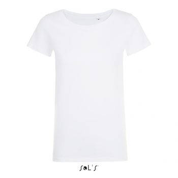 TEE-SHIRT COL ROND AJUSTÉ FEMME MIA