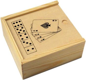 Jeu de 52 cartes et de 5 dés Myriam
