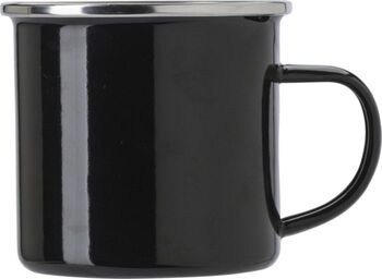 Mug émaillé en acier inoxydable Jamaal