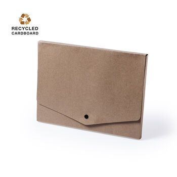 Porte-documents en carton recyclé 