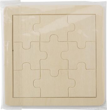 Puzzle 9 pièces en bois Alvaro 