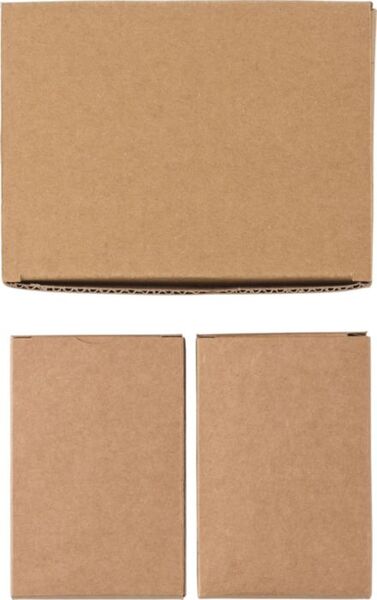 Set de 2 jeux de cartes en carton recyclé Arwen 